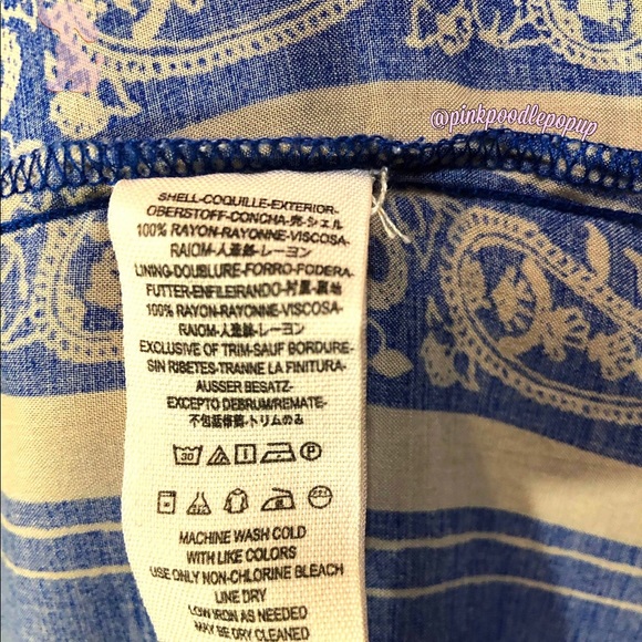 Free People Blue & Ivory Striped Maxi Shirt Dress - Picture 8 of 9